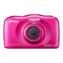 Nikon Coolpix S33 Digitalkamera Kompaktkamera 13,2 Megapixel pink Bild 1