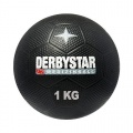Derbystar Medizinball, Schwarz, 1 Kg  Bild 1
