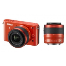 Nikon 1 J2 Systemkamera orange Bild 1