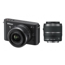 Nikon 1 J2 Systemkamera schwarz Bild 1