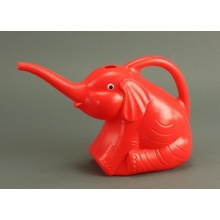 Kinder- Giekanne Kunststoff Elefant rot Bild 1
