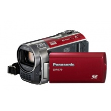 Panasonic SDR-S70EG-R Camcorder rot Bild 1