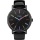 Timex Damen analoge Armbanduhr Leder schwarz  Bild 2