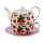 4tlg. Set Tea for one Diamant, Design, Erdbeere, Teekanne von Jameson und Tailor Bild 4