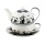 4tlg. Set Tea for one Diamant, Katze von Jameson und Tailor Bild 4
