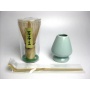 3-teiliges Set Tee-Utensilien, Bambusbesen, Teeschaufel von tyasyaku Bild 1