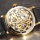 Herren Wunderschne Ultra-dnne goldige Uhr Armbanduhr Bild 3