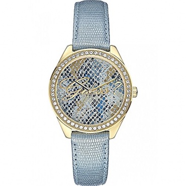 Guess Damen-Armbanduhr Analog Quarz Leder W0612L1 Bild 1