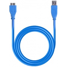 Avantree USB 3.0 A Stecker zu Micro B USB Datenkabel Blau Bild 1
