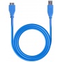 Avantree USB 3.0 A Stecker zu Micro B USB Datenkabel Blau Bild 1