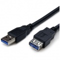 SuperSpeed USB 3.0 Verlngerung 5 Gbps Stecker A auf Buchse A 0,5 M Bild 1