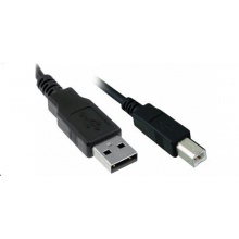 USB 2.0 Typ A Stecker auf Typ B Stecker Druckerkabel - Schwarz 1 Metre Bild 1