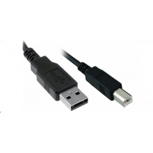 USB 2.0 Typ A Stecker auf Typ B Stecker Druckerkabel - Schwarz 2 Meter Bild 1