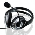 CSL S-085 Multimedia Headset Pro HQ 960 Silber/Schwarz Bild 1