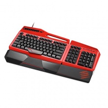 Mad Catz S.T.R.I.K.E.TE Mechanisches Gaming Keyboard rot Bild 1