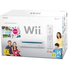 Nintendo Wii Family Edition Konsole wei Bild 1