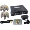 Nintendo 64 Konsole Mario Kart 2 Controller Bild 1
