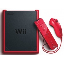 Nintendo Wii Mini Konsole rot Bild 1