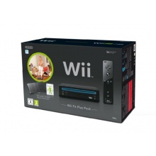 Nintendo Wii Wii Fit Plus Pack Konsole schwarz Bild 1