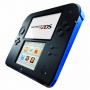 Nintendo 2DS Konsole schwarz/blau Bild 1