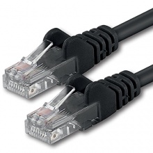 1aTTack CAT 6 UTP Netzwerk Patch-Kabel mit 2x RJ45 7m schwarz Bild 1