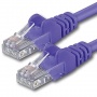 1aTTack CAT 5e UTP Netzwerk RJ45 Stecker 1m violett Bild 1