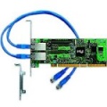 Intel Pro/1000MT Netzwerkkarte PCI-e 2x LAN Bild 1