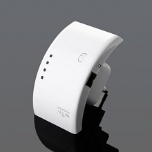 Gimbal 300Mbit 2.4GHz Wifi Wireless Repeater Wlan Weiß Bild 1