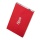 Bipra Tragbare externe Festplatte 2,5Zoll Rot 250 GB Bild 1