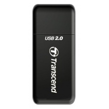 Transcend P5 High Speed USB Kartenlesegert schwarz Bild 1