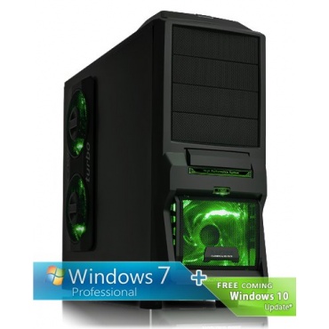 Ankermann-PC WildRabbit GAMER - Intel Core i7-4790 4x 3.60GHz - Gigabyte GeForce GTX 970 4GB - 8 GB DDR3 RAM - Kingston SSDNow 120GB - DVD-RW - Windows 7 Professional 64 Bit - Card Reader - EAN 4260219657327 Bild 1