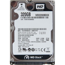 Western Digital WD3200BEKX Black Mobile Festplatte 320GB 2,5 Zoll Bild 1