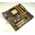 AMD AM2 mATX Mainboard PCIe16x PCI 4xDDR2 DVI VGA LAN Sound Bild 1