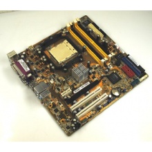 AMD AM2 mATX Mainboard PCIe16x PCI 4xDDR2 DVI VGA LAN Sound Bild 1