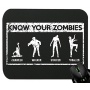 Touchlines Know Your Zombies Mauspad Gaming Black Bild 1