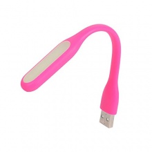 Hunye Flexible LED USB Lampe PC Notebooks Laptop rosa Bild 1