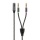 Cabstone Notebook/Headset-Adapter Metall schwarz Bild 1