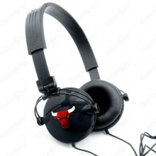 PC-Headst mit Kopfhrer Headphones geschlossen Schwarz Bild 1