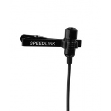 Speedlink Spes Ansteckmikrofon schwarz Bild 1