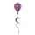 Fountasia International Ballon-Windspiel mit Spirale Union Jack Bild 1