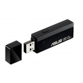 Asus USB-N13 N300 Wi-Fi USB Stick USB 2.0, Windows Mac  schwarz Bild 1