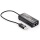 Ugreen 3 Ports USB 2.0 Hub 10/100Mbps Ethernet Schwarz Bild 2