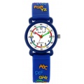 Pacific Time Kinder Armbanduhr ABC Analog Quarz blau Bild 1
