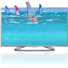 LG 32LA6136 80 cm 32 Zoll 3D Fernseher silber Bild 1
