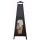Terrassenofen Ofen Obelisk schwarz Bild 1