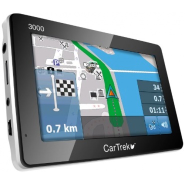 CarTrek 3000 Auto Navigationsgerät 10,9 cm Touchscreen, TMC, 64MB FlashSpeicher, GPS Bild 1