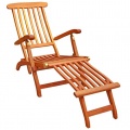 KMH Deckchair aus Eukalyptusholz Bild 1