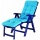Deckchair Florida blau Bild 1