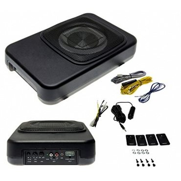 KFZ Aktiv Subwoofer 20cm Car HiFi Lautsprecher 180W Bass Box von Adapter-Universe Bild 1