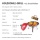 Eleganter tragbarer Minigrill HOLZKOHLE GRILL im BBQ-Style, 36 cm, Picknickgrill Bild 3